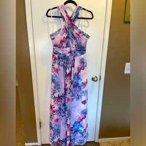 Calvin Klein Multicolor Floral Maxi Dress